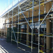 Large and small commercial scaffold jobs.